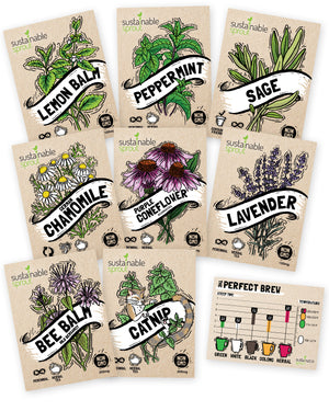 Herbal Tea Seeds [8-pack]